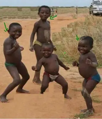 african baby meme template