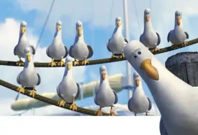 Nemo Seagulls meme template