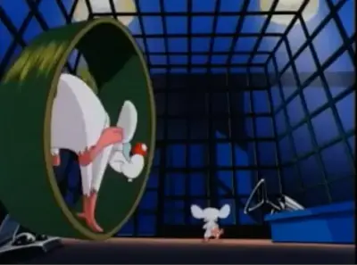 Pinky and the Brain meme template