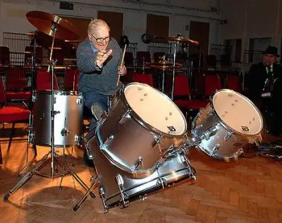 Drummer meme template