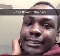 WHEN YOU TRY TO SUPPRESS YOUR EMOTIONS — BUT YOUR FACIAL FEEDBACK STILL LOADS THEM meme template