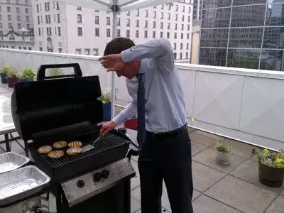 BBQ meme template
