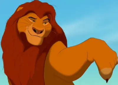 mufasa meme template