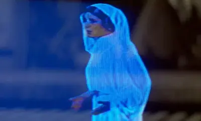 Begging Leia meme template