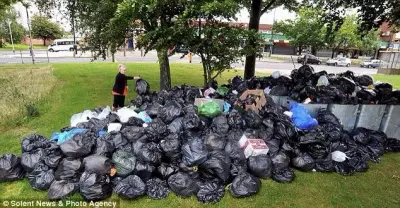 Garbage meme template