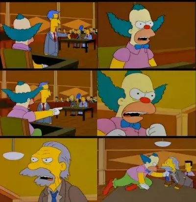 simpson obligame meme template