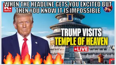 Meme - Trump Goes to Heaven meme template