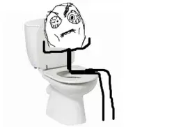 toilet meme template