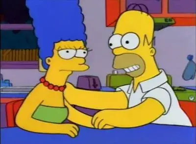 Simpsons meme template