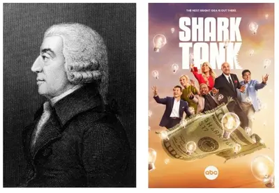 RIP ADAM SMITH - YOU WOULD'VE LOVED SHARK TANK meme template