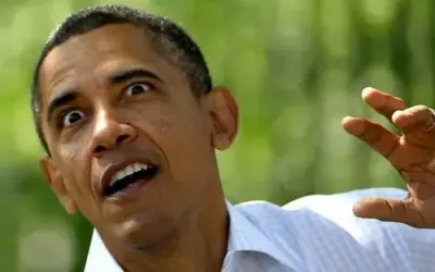 Obama OOGA BOOGA meme template