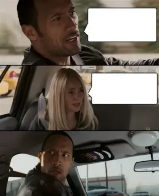The Rock meme template