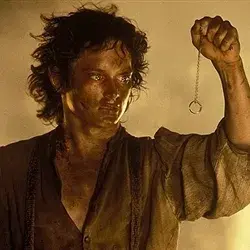 Frodo in Mordor meme template