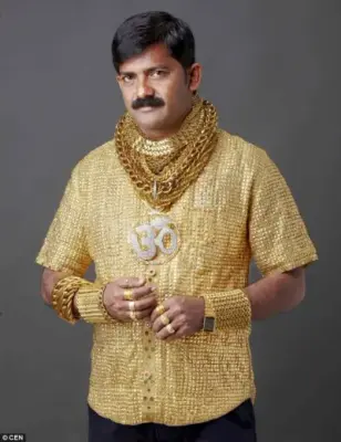 Indian gold meme template