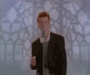 Rickroll meme template
