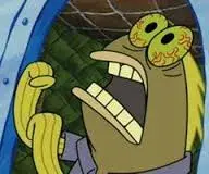 Chocolate fish meme template