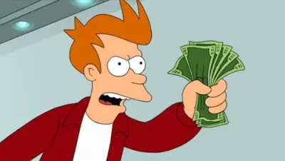 fry money meme template