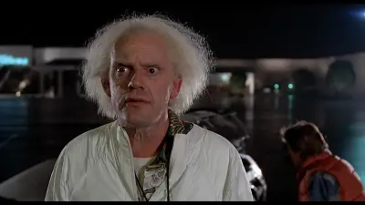 Doc Brown meme template