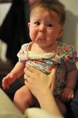 sad baby meme template