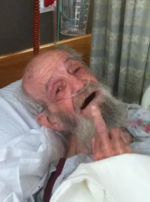 Angry Old Man meme template
