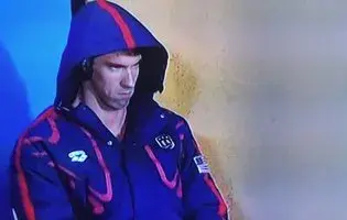 Michael Phelps meme template