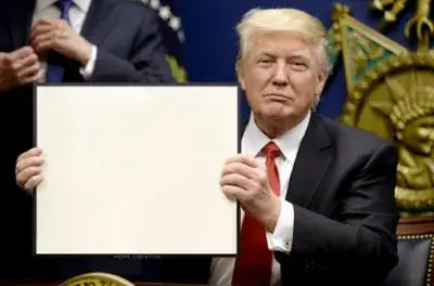 trump meme template