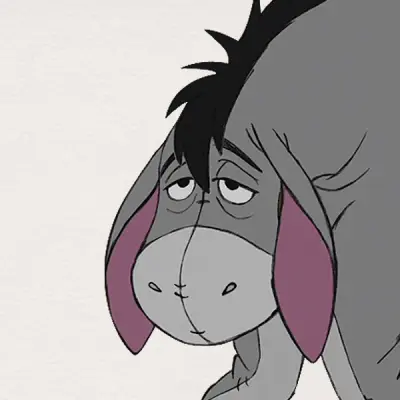 Eeyore meme template