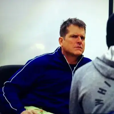 Jim Harbaugh meme template