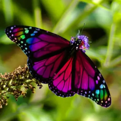 Butterfly meme template
