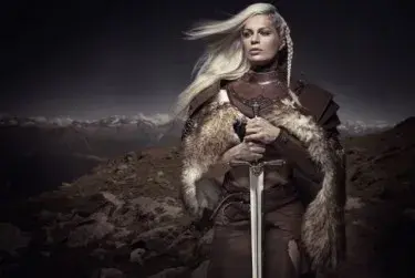 MY VIKING WARRIORESS meme template