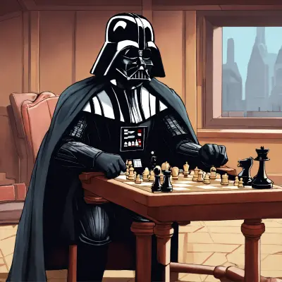 I FIND YOUR LACK OF CHESS DISTURBING meme template
