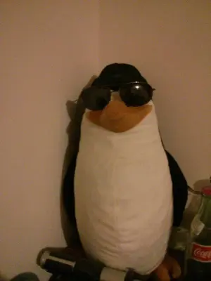 penguin meme template