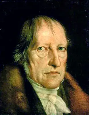 Sad Hegel meme template