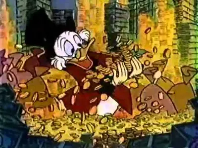 A MOUNTAIN OF MONEY! meme template