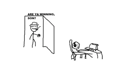 Are You Winning Son meme template