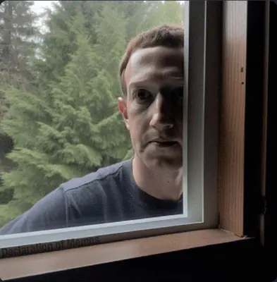 POV: PETER LOOKING THROUGH HIS WINDOW TO THE WEST meme template