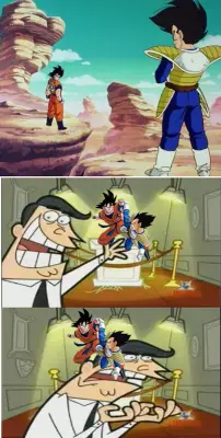Dragonball meme template