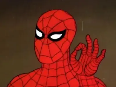 Spiderman meme template
