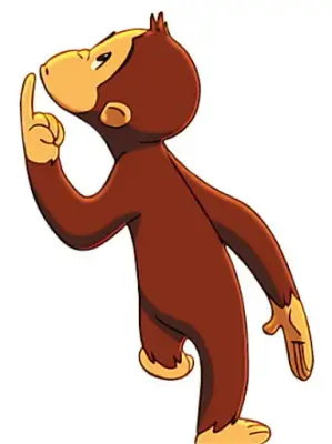 curious george meme template