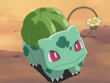 Bulbasaur brought you a flower meme template