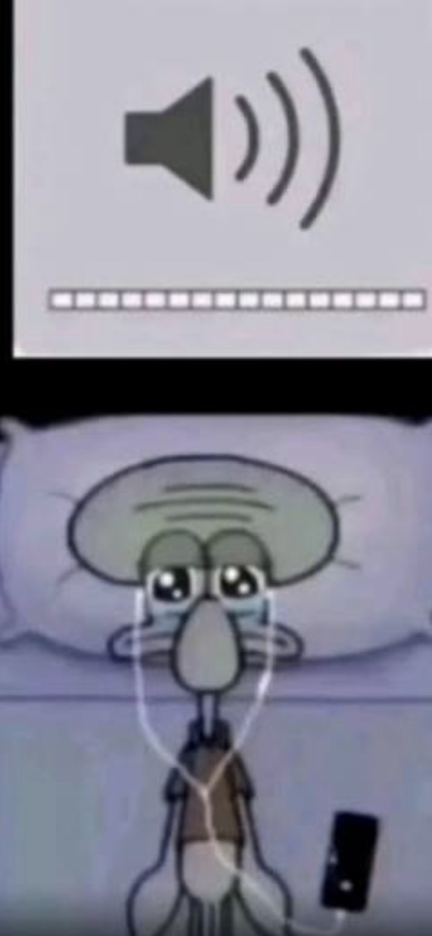 ME LISTENING TO THE PLAYLIST meme template