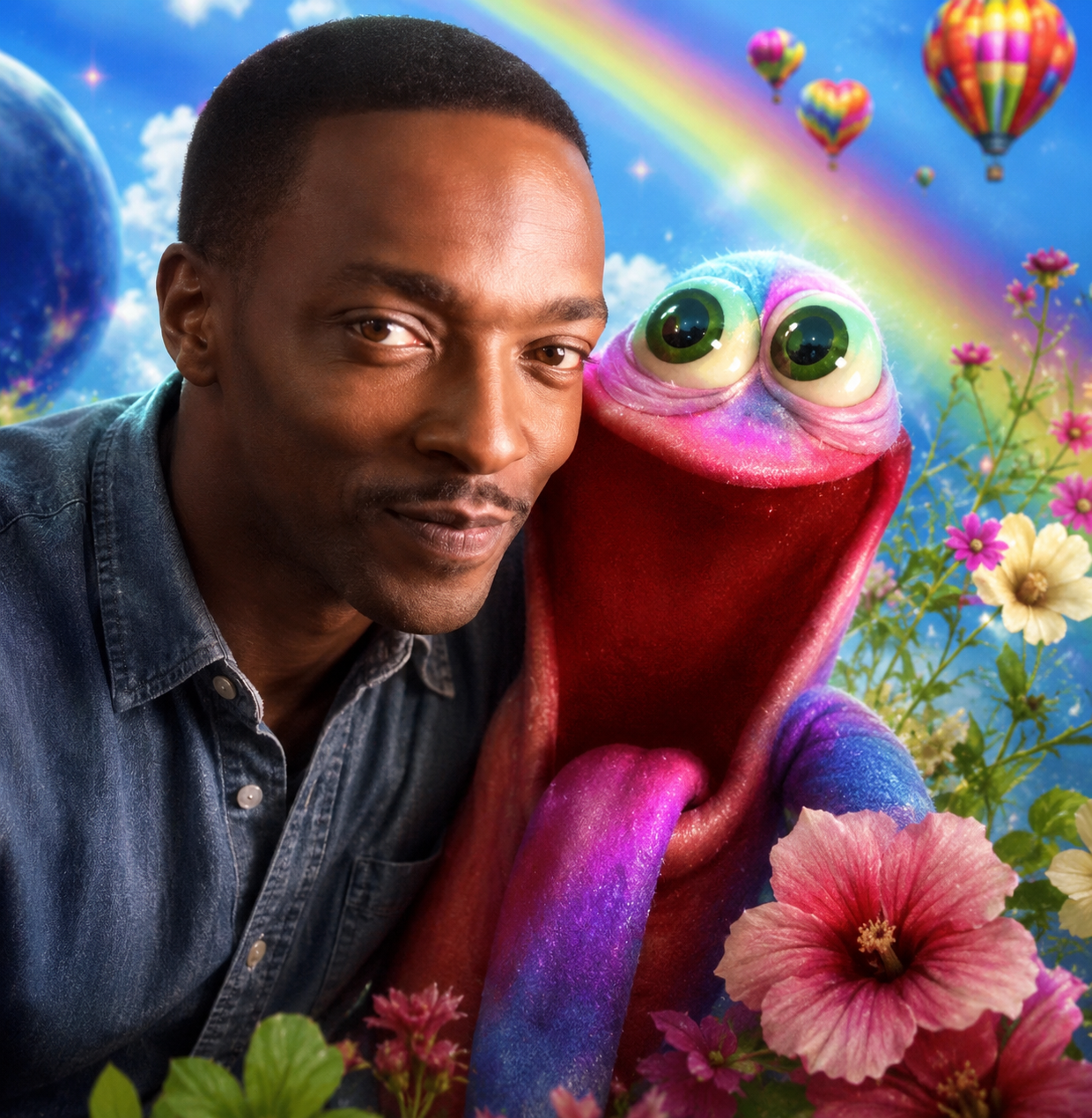 SONshine and rainbows😭😭😭 meme template