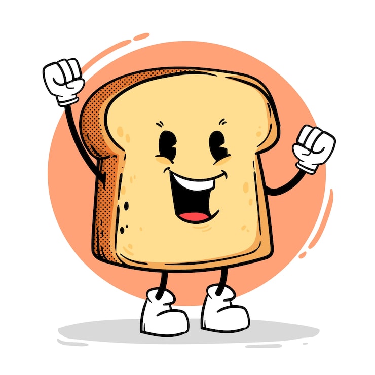 Toast meme template