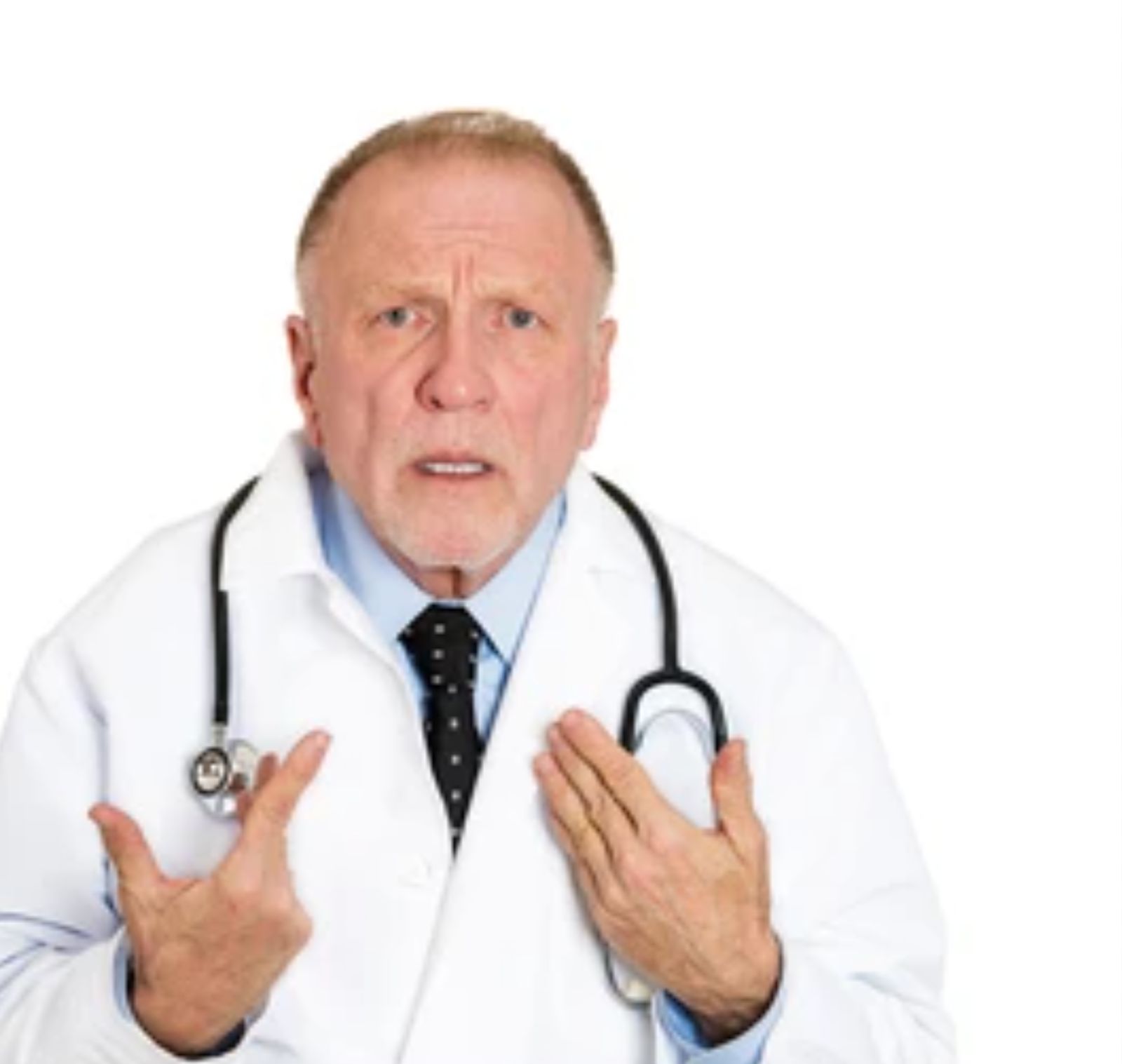 Angry doc meme template