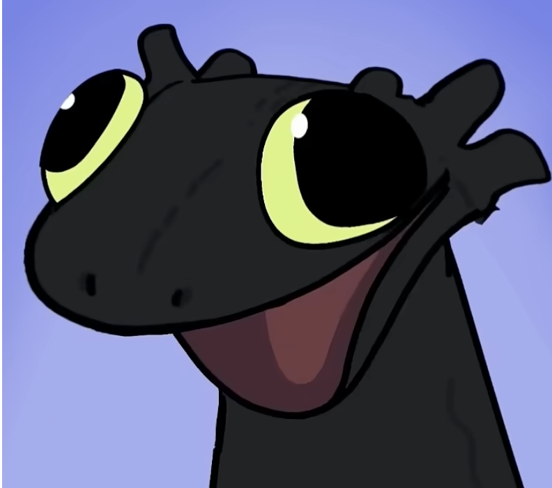 HAPPY TOOTHLESS meme template