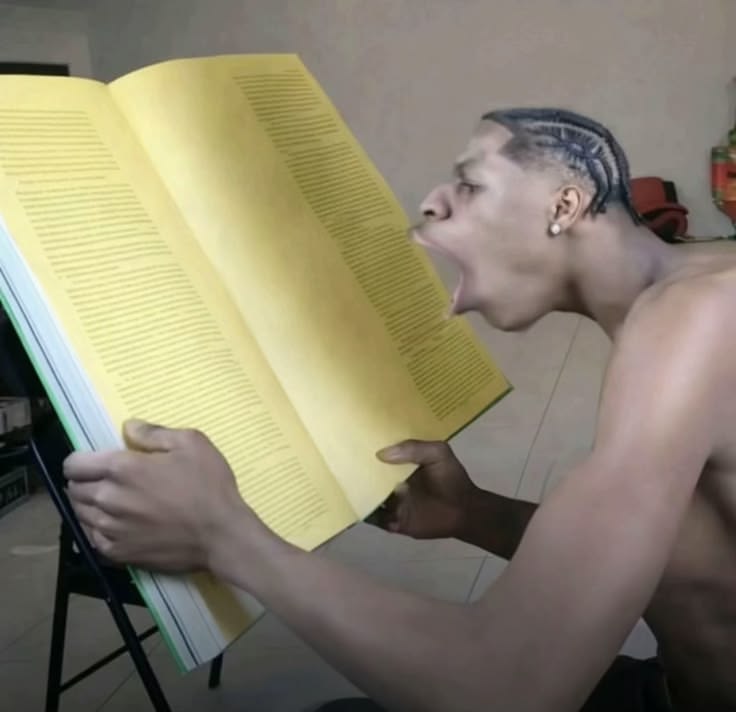 YOUR GOOFY ASS READING THE meme template