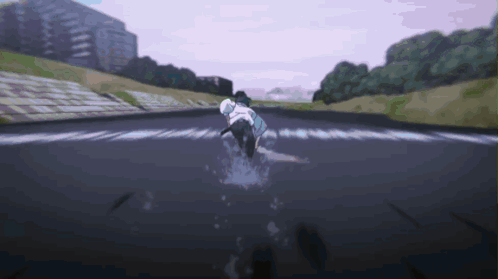 THRAGG RUNNING FOR HIS LIFE AFTER LEARNING HE HAS TO FIGHT DEVIL MAN - (HE REALISED HE IS NOT BUILT meme template