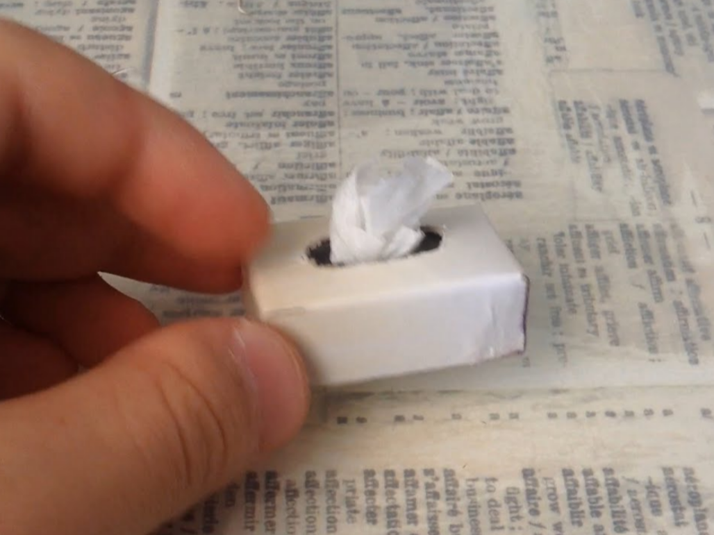 Tiny tissue meme template