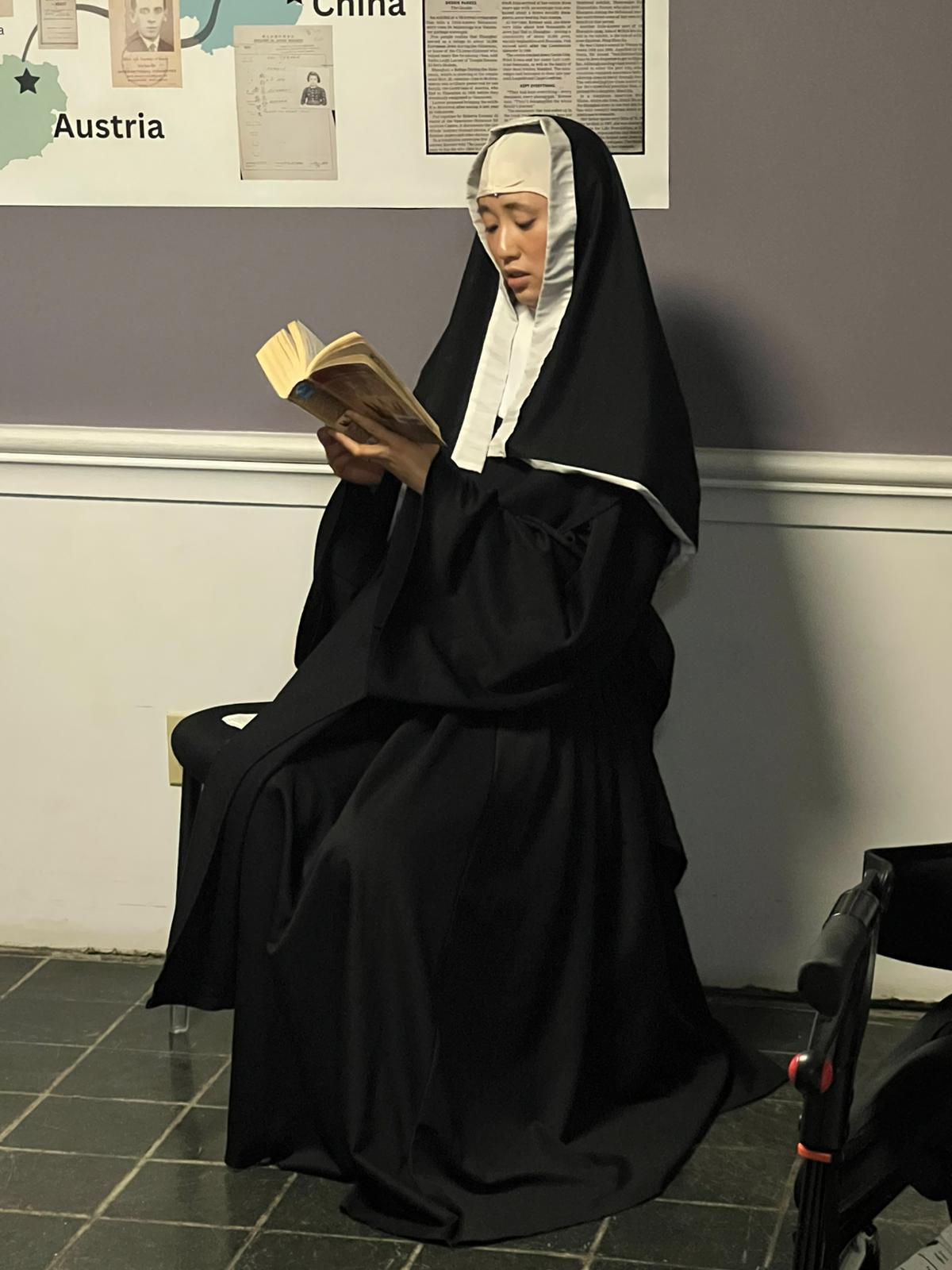 HOLD ON - NUN'S TAKE A VOW OF CHASTITY? meme template