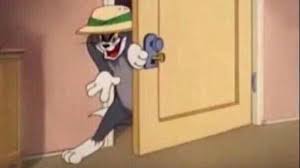 SNEAKO SNEAKING HIS WAY OUT OF THE CLOSET meme template